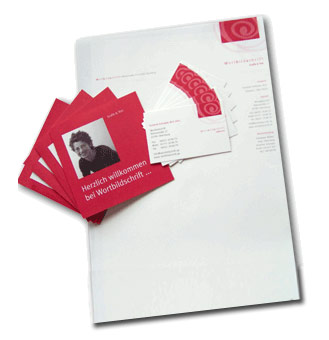 Business stationary WORTBILDSCHRIFT